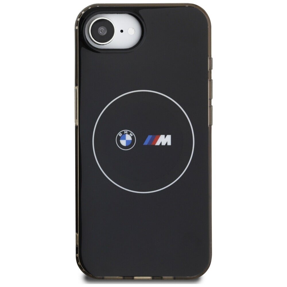 BMW IML Metal White Circle MagSafe iPhone 16e Case - Black - imagine 3