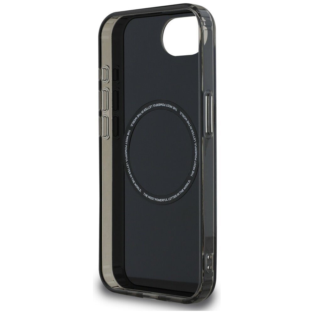 BMW IML Metal White Circle MagSafe iPhone 16e Case - Black - imagine 7