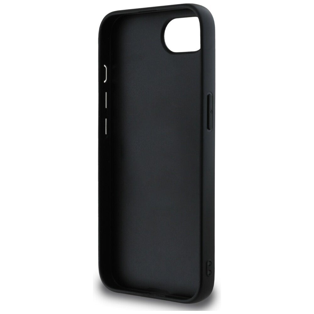 DKNY Repeat Texture Pattern with Tonal Stripe case for iPhone 16e - black - imagine 7