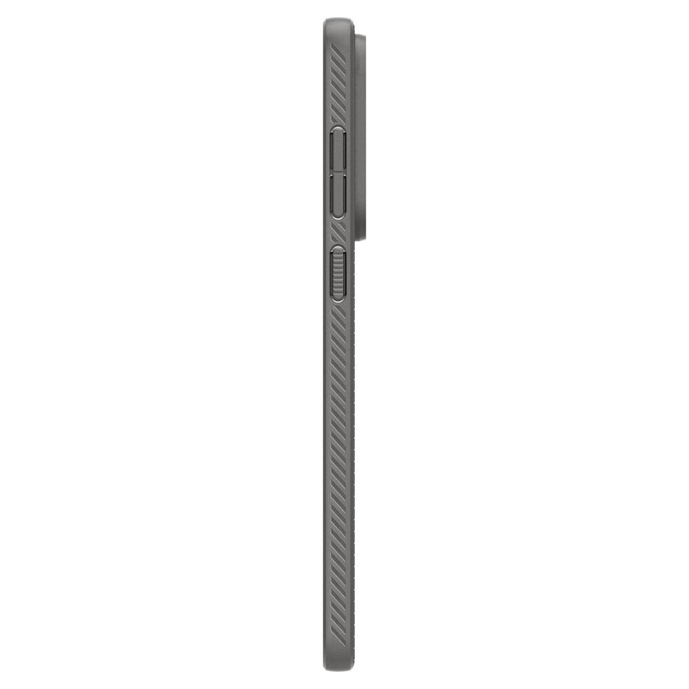Spigen Liquid Air Case for Samsung Galaxy S25 Edge - Gray - imagine 5