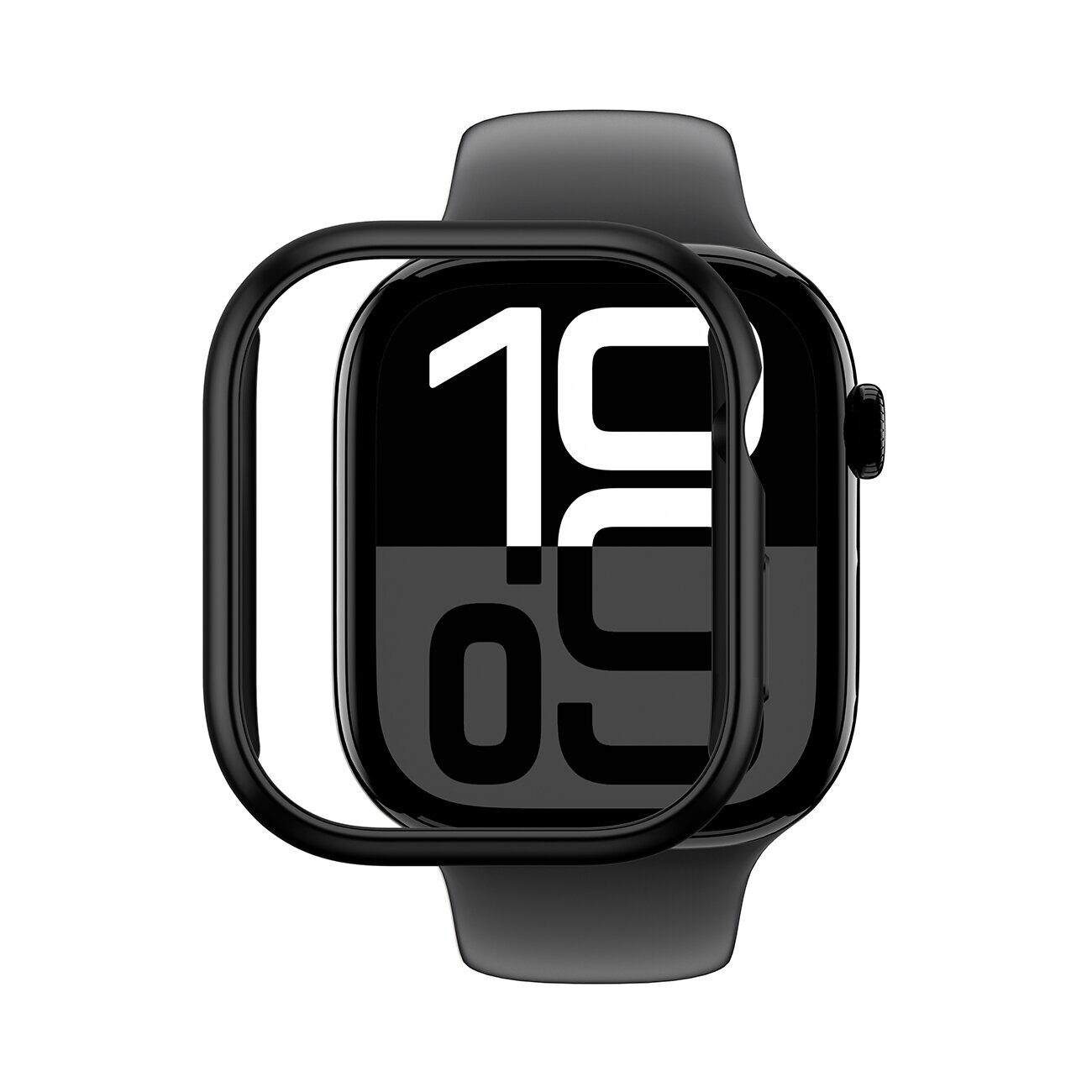 AmazingThing Minimal Case for Apple Watch 46mm – black - imagine 7