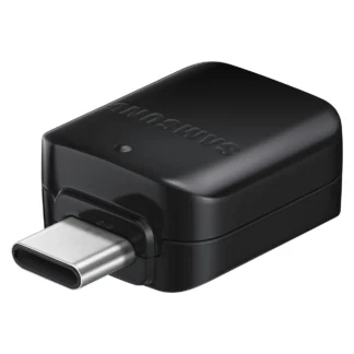 Samsung EE-UN930 USB-A to USB-C OTG Adapter (Bulk - Replacement Packaging) - Black