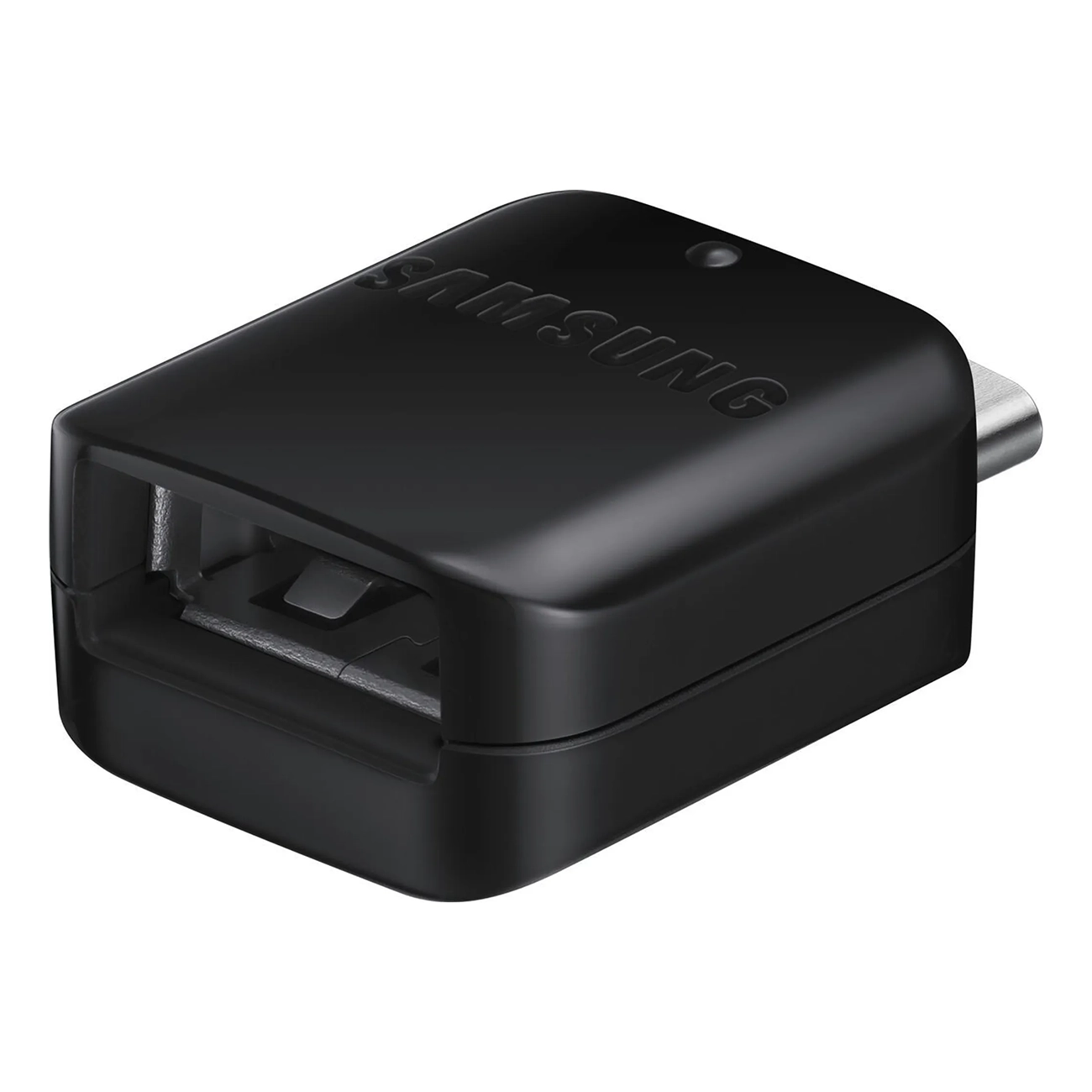 Samsung EE-UN930 USB-A to USB-C OTG Adapter (Bulk - Replacement Packaging) - Black - imagine 2