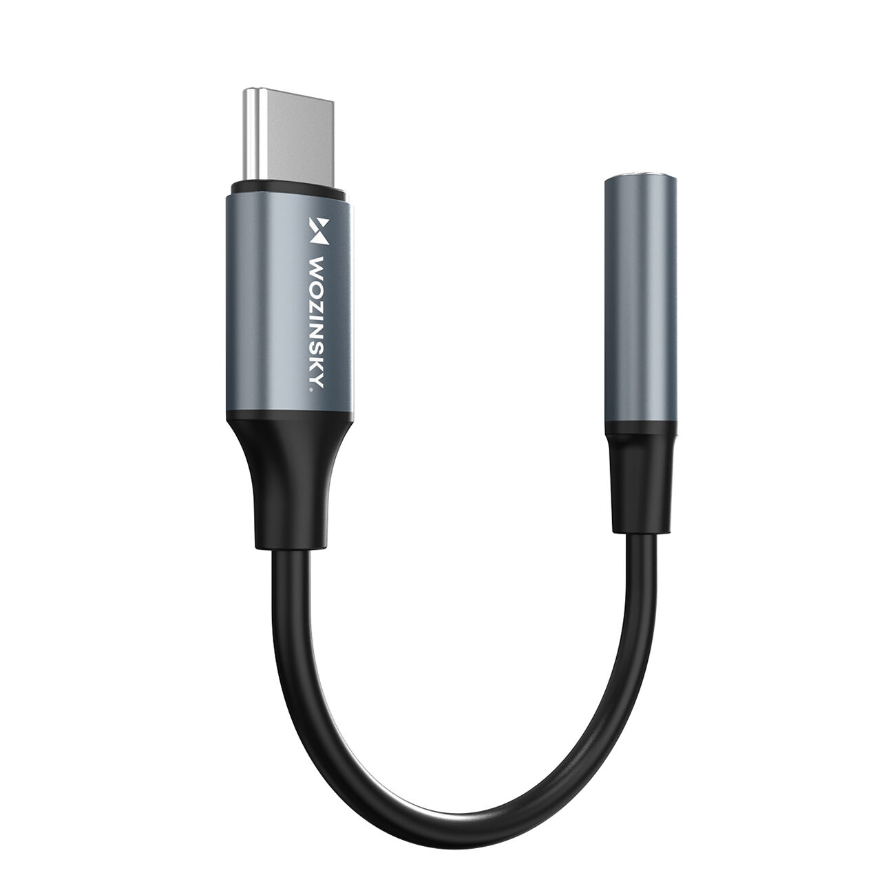 Wozinsky WACM-01 USB-C Adapter - 3.5mm Mini Jack - Black - imagine 6