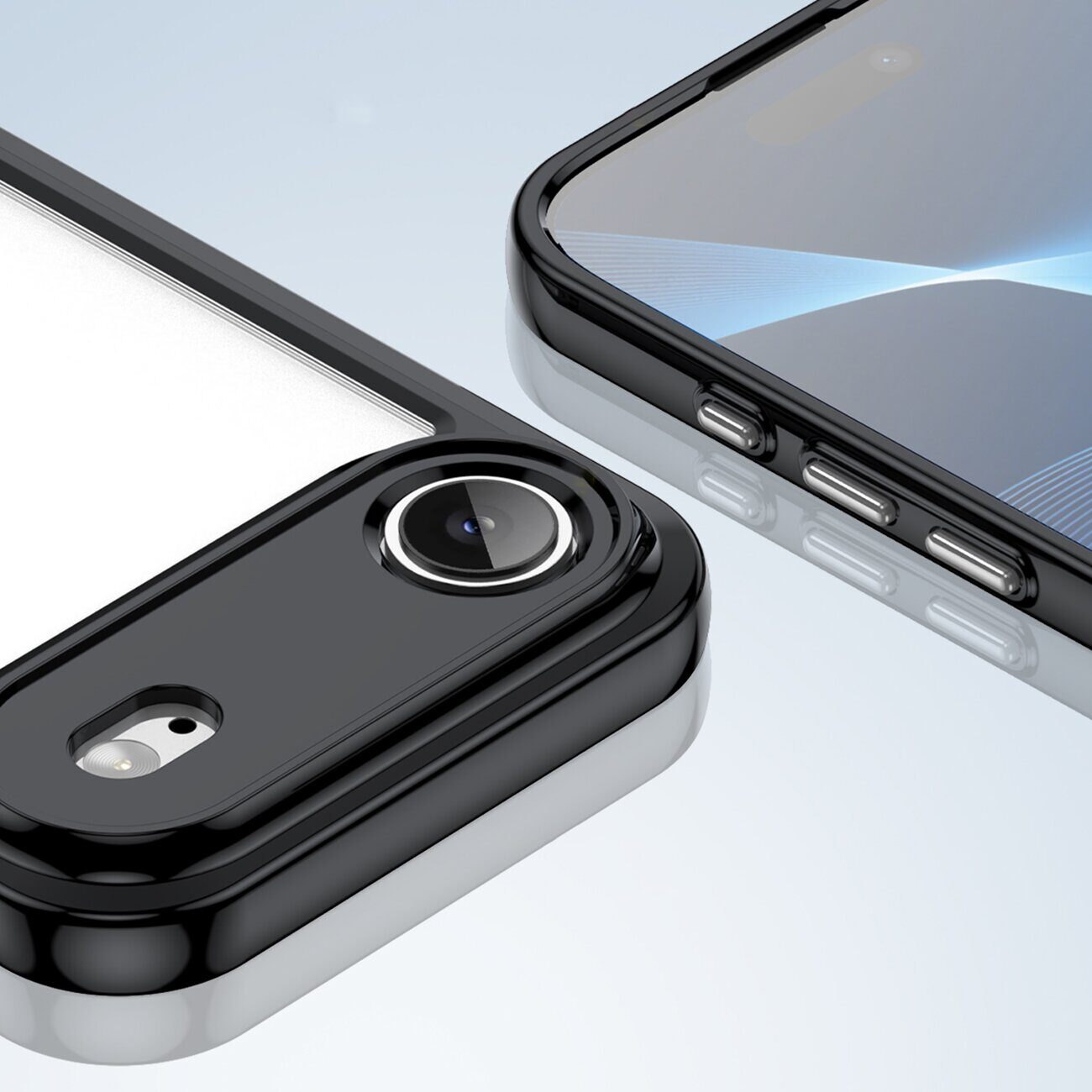 Outer Space Case for iPhone 17 Air - Black Transparent - imagine 6