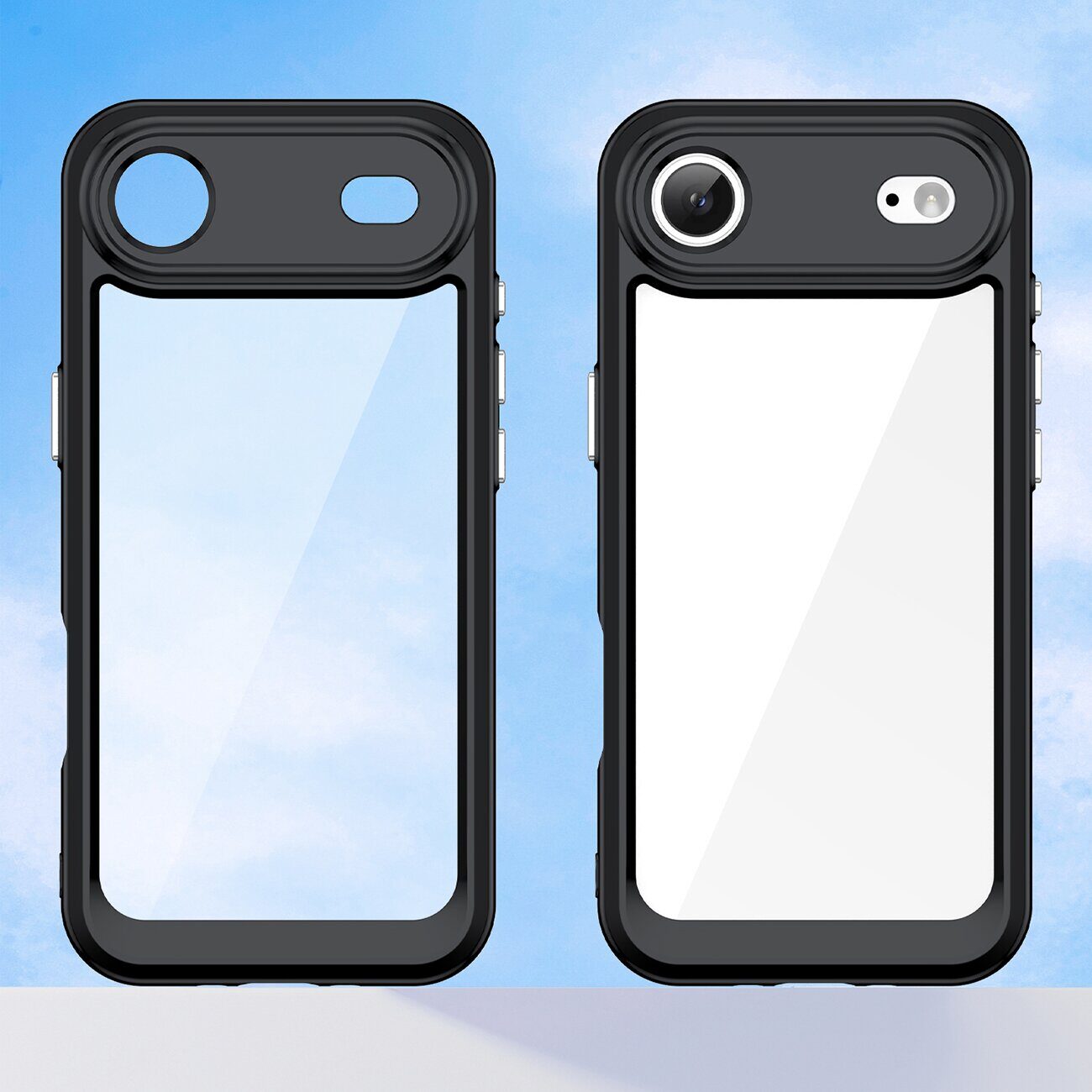 Outer Space Case for iPhone 17 Air - Black Transparent - imagine 8