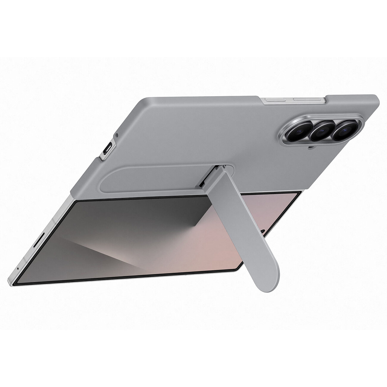 EF-MF966CJE Samsung Silicone Cover for Galaxy Z Fold 7 Gray - imagine 4