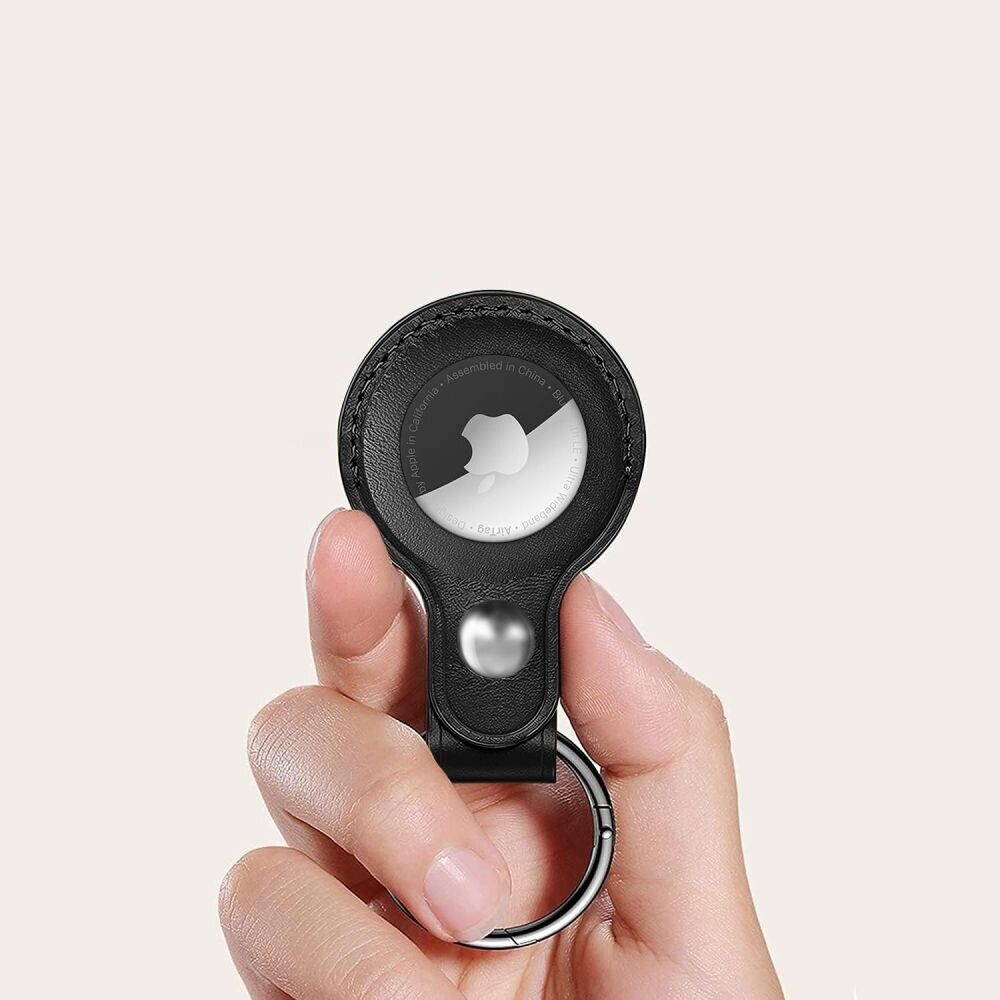Tech-Protect NaturalFit Case for Apple AirTag 1/2 - Black - imagine 3