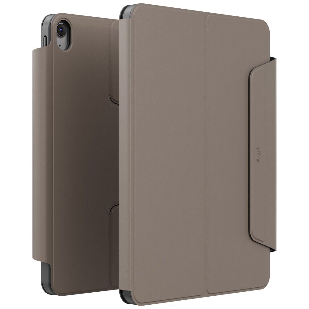 Uniq Rovus Snapmount Magnetic 360 Rotating Detachable Case for iPad 11" 2025 / iPad 10.9" 2022 (10th gen.) - Gray - imagine 2