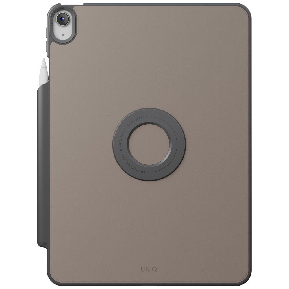 Uniq Rovus Snapmount Magnetic 360 Rotating Detachable Case for iPad 11" 2025 / iPad 10.9" 2022 (10th gen.) - Gray - imagine 4