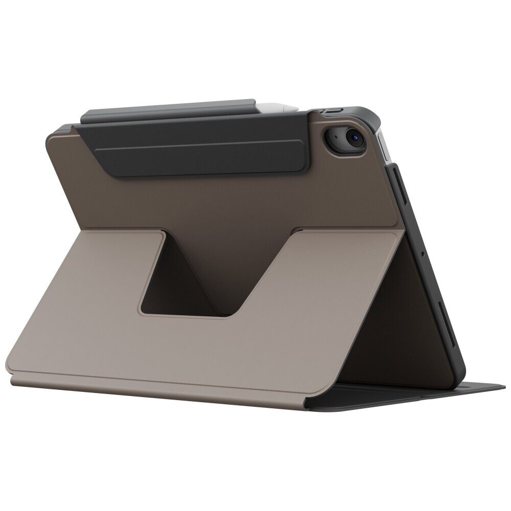 Uniq Rovus Snapmount Magnetic 360 Rotating Detachable Case for iPad 11" 2025 / iPad 10.9" 2022 (10th gen.) - Gray - imagine 6