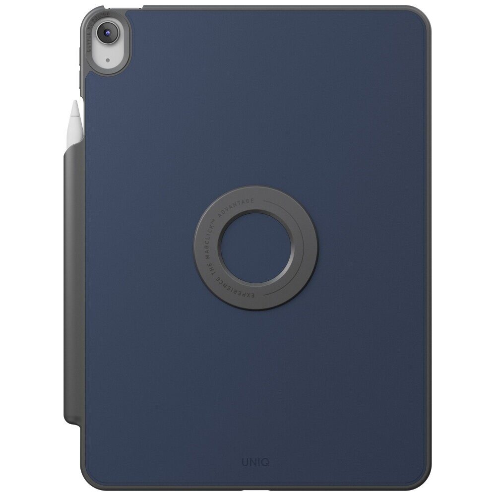 Uniq Rovus Snapmount Magnetic 360 Rotating Detachable case for iPad Air 11" 2024 / 2025 / iPad Air 10.9" 2020 / 2022 - navy blue - imagine 4