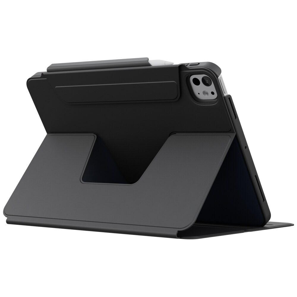 Uniq Rovus Snapmount Magnetic 360 Rotating Detachable case for iPad Pro 11" 2024 (5th generation) - black - imagine 6