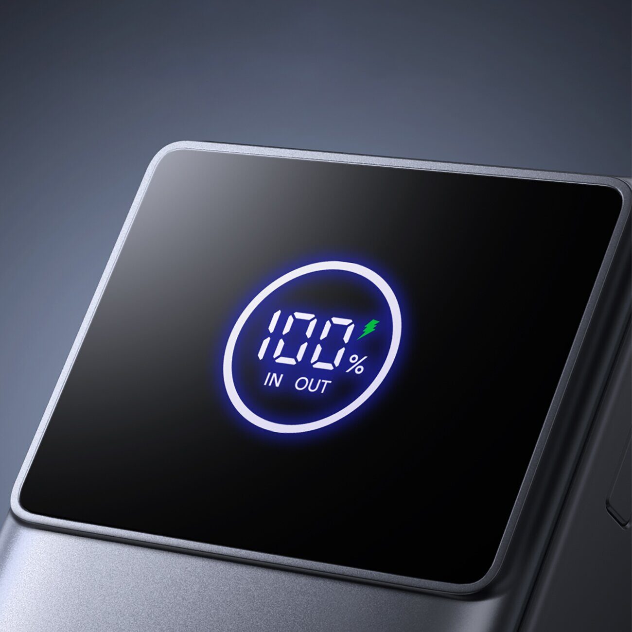 Joyroom JR-PR1 10000mAh 22.5W Powerbank with Built-in Retractable USB-C Cable - Black - imagine 10