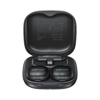 Acefast R1 Wireless Lavalier Microphones 2 pcs - Black