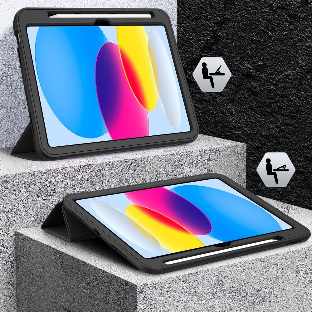 Tech-Protect Endurance Case for iPad 10.9” 10 / 2022 / 11” 11 / 2025 - Black - imagine 3