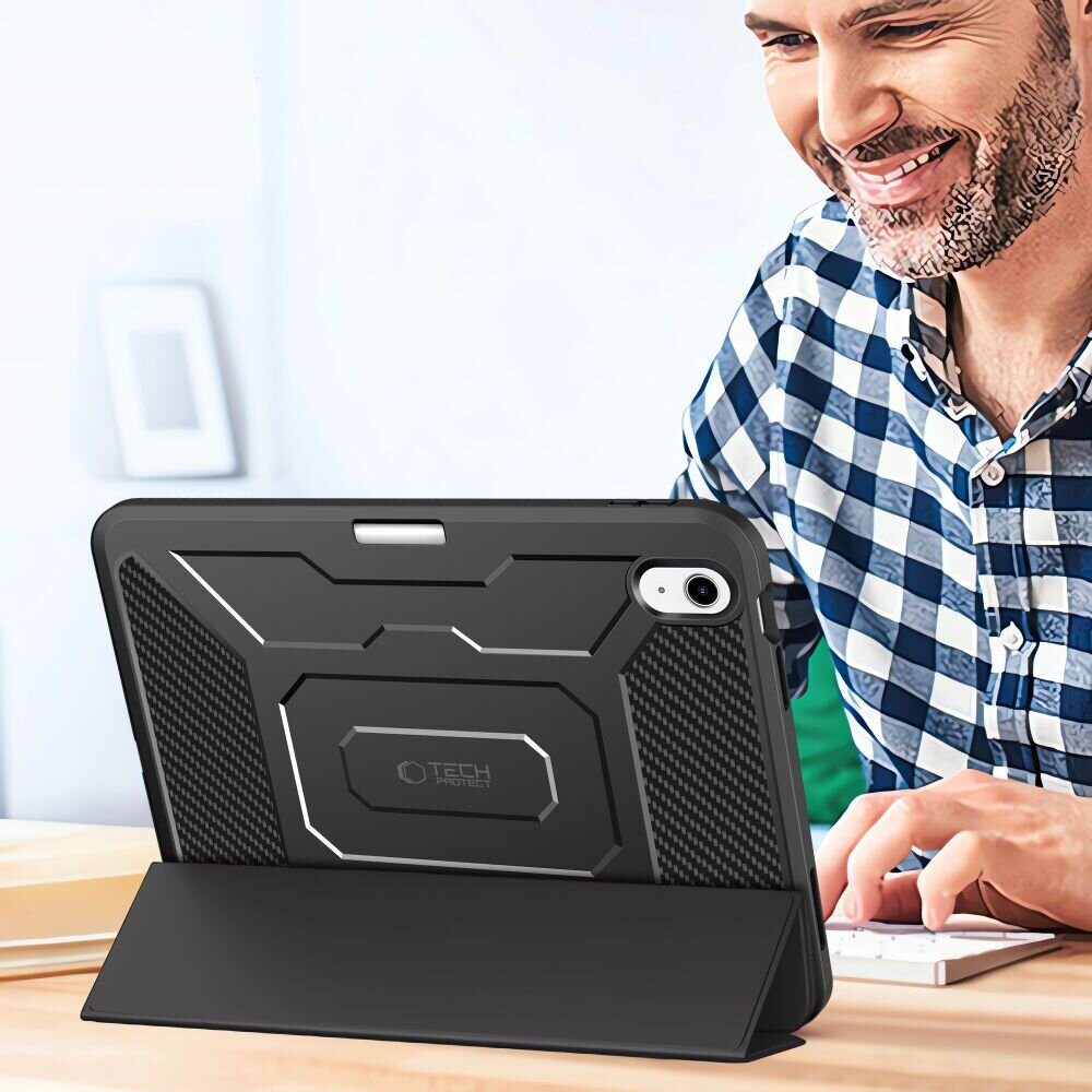 Tech-Protect Endurance Case for iPad 10.9” 10 / 2022 / 11” 11 / 2025 - Black - imagine 9