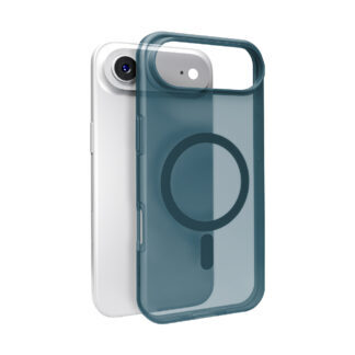 Puro Daylight MagSafe Compatible Silicone Case for iPhone 17 Air - Translucent Turquoise