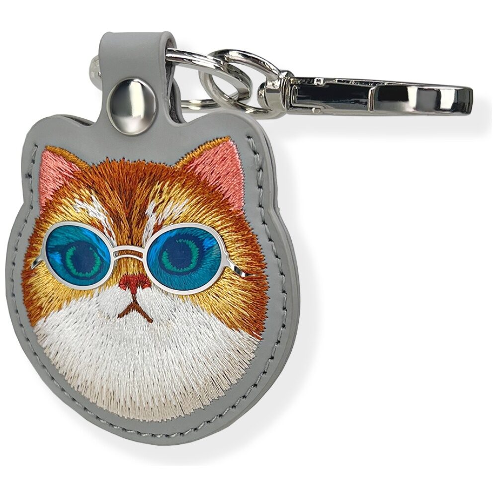 Nimmy Glasses Cool Cat Tracker Case - Gray - imagine 3