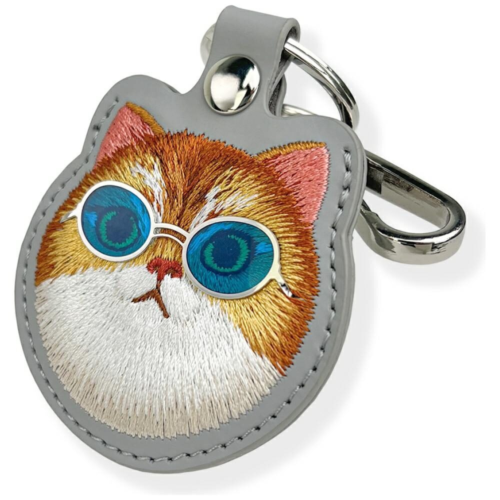 Nimmy Glasses Cool Cat Tracker Case - Gray - imagine 5