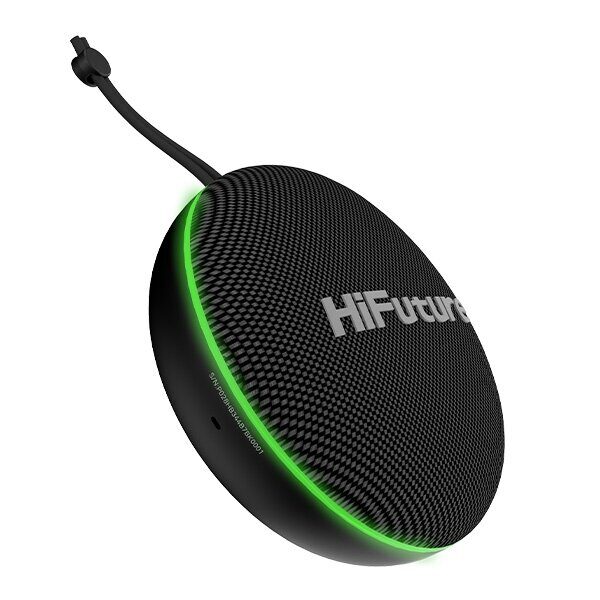 HiFuture Altus Bluetooth Mini Speaker - Black - imagine 2