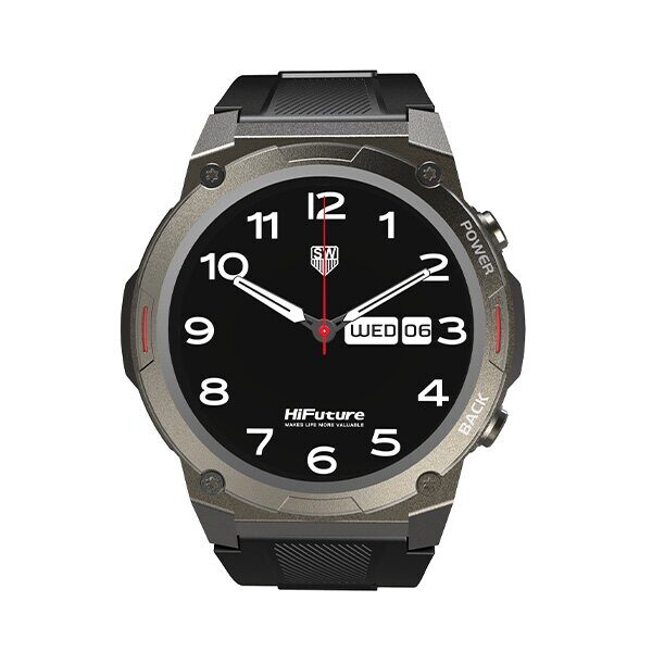 HiFuture FutureGo Mix2 Smartwatch - Black - imagine 2