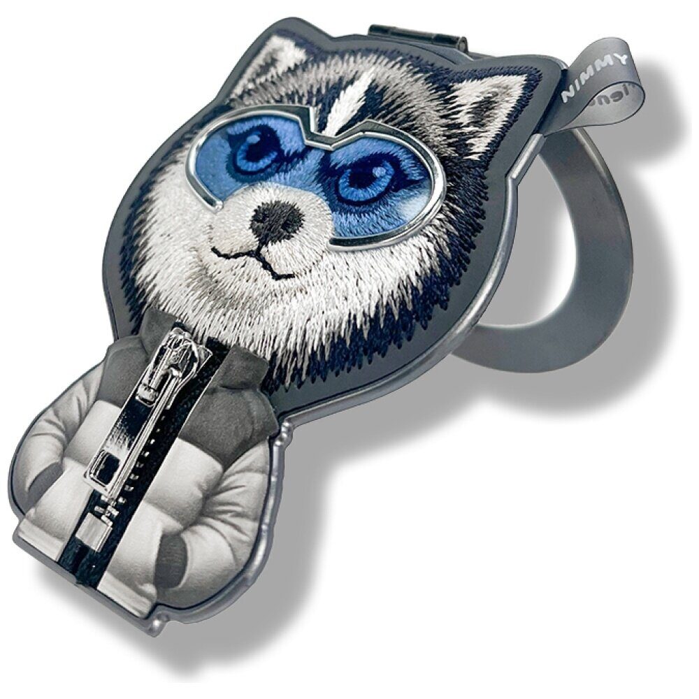 Nimmy Cool&Cute 2.0 Wolf Magnetic Pendant - Black - imagine 4
