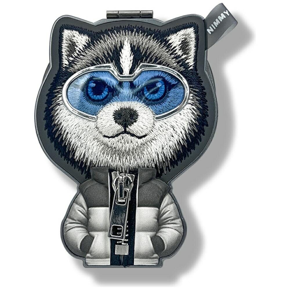 Nimmy Cool&Cute 2.0 Wolf Magnetic Pendant - Black - imagine 5