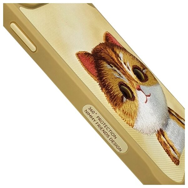 Nimmy Big Eyed Pet 2.0 Cat Case for iPhone 15 Pro Max - Green - imagine 5