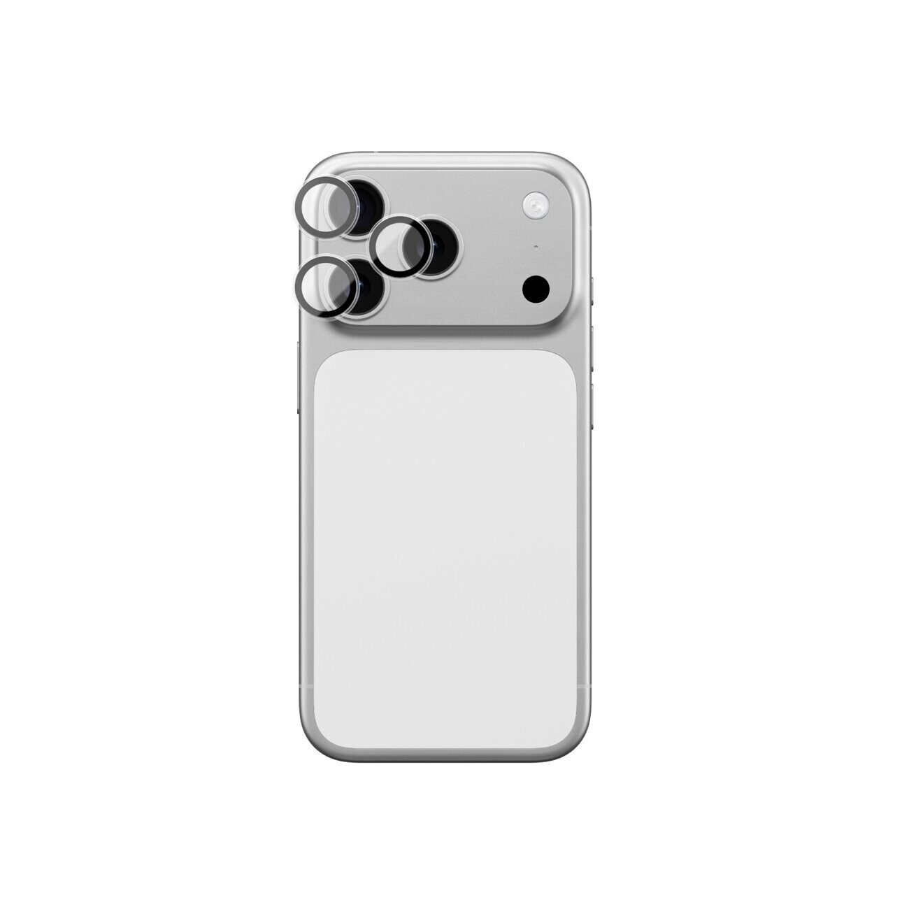 AmazingThing Sapphire Camera Glass for iPhone 17 Pro / Pro Max - with Clear Frame - imagine 2