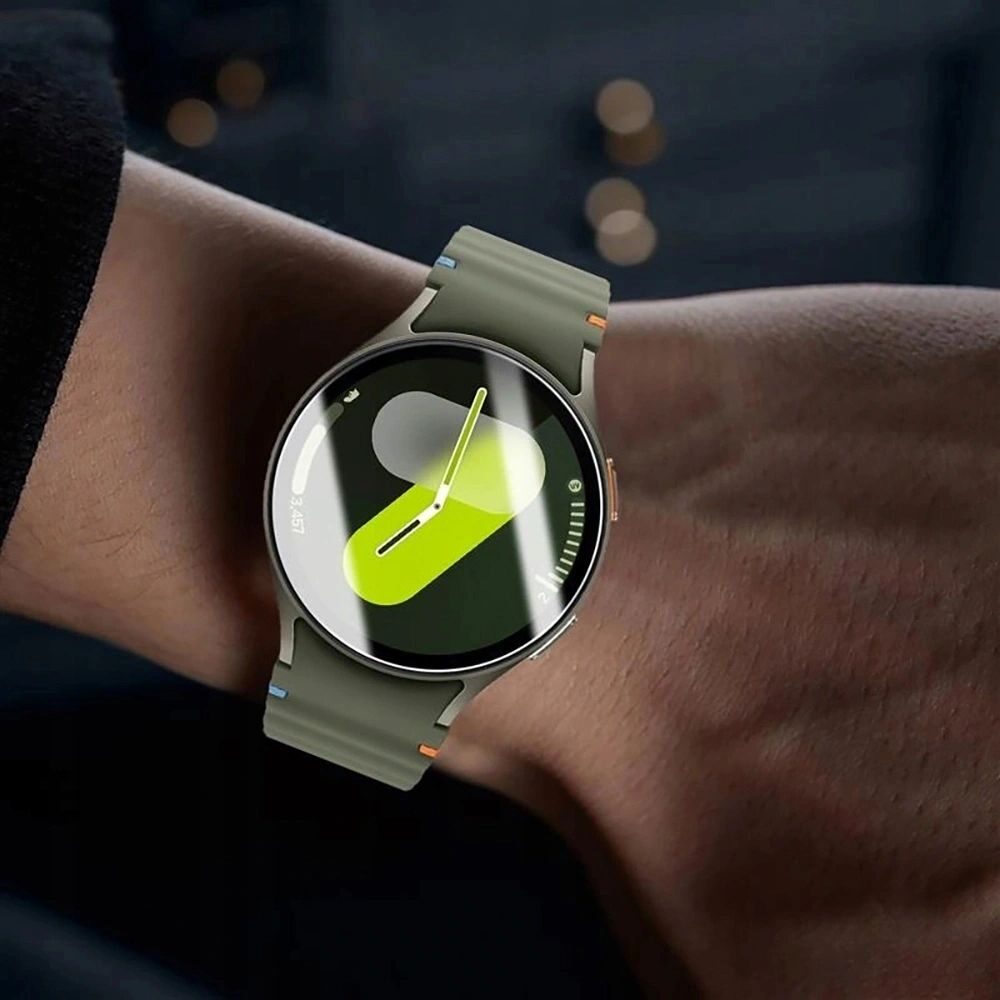 Tech-Protect Glass Fit+ 2-pack tempered glass for Samsung Galaxy Watch 8 Classic 46 mm - transparent - imagine 3