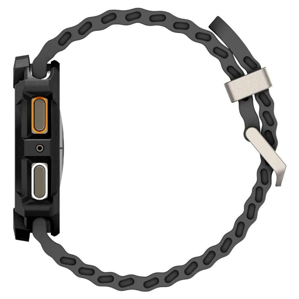 Spigen Rugged Armor Case for Samsung Galaxy Watch 8 44mm - Matte Black - imagine 6