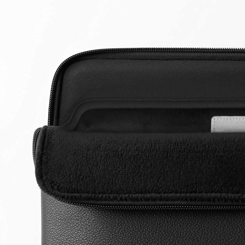 Tech-Protect Fleece Laptop Bag 15-16 - Black - imagine 7