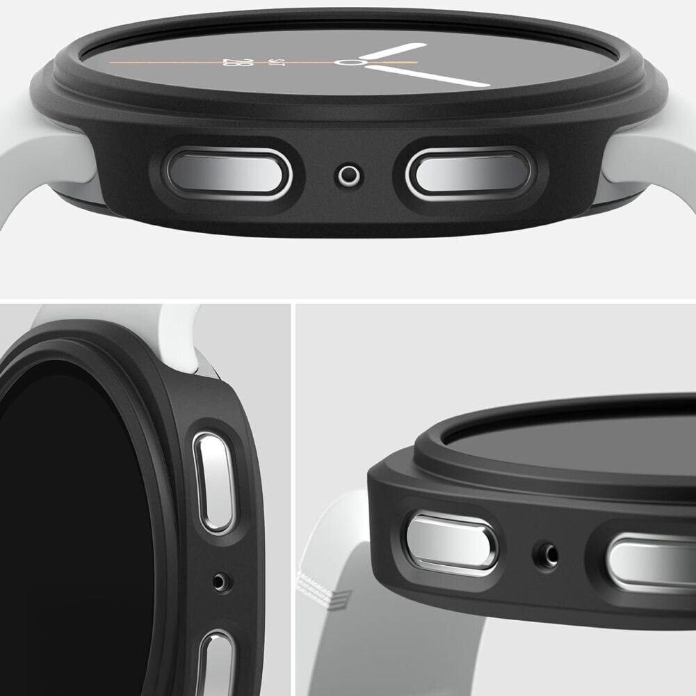 Ringke Slim 2-pack Case for Samsung Galaxy Watch 8 44mm - Transparent-Matte Black - imagine 2