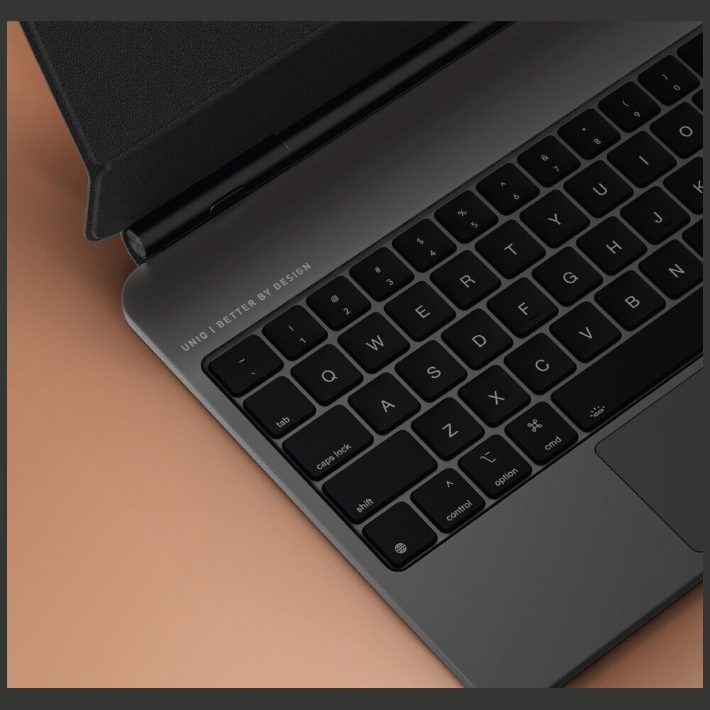 Uniq Venno Pro Magnetic Smart Case with Keyboard for iPad 11" 2025 / iPad Air 11" 2024 / 2025 / iPad Pro 11" 2018 / 2020 / 2021 / 2022 / 2024 - Brown - imagine 6