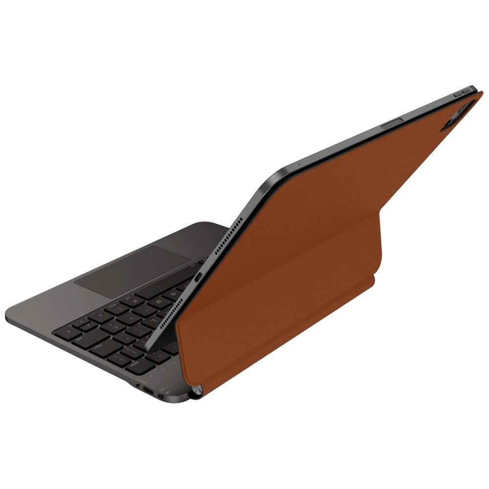 Uniq Venno Pro Magnetic Smart Keyboard Case for iPad 11" 2025 / iPad Air 11" 2024 / 2025 / iPad Pro 11" 2018 / 2020 / 2021 / 2022 / 2024 - Brown - imagine 2