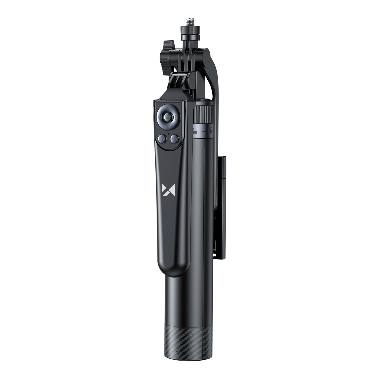 Selfie stick Wozinsky WC1Y70S telescopic tripod 1.7m with phone holder - black - imagine 2