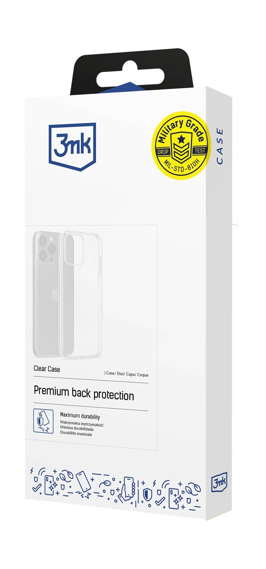 3mk Clear Case for Oppo A5 5G/ A5M - transparent - imagine 6