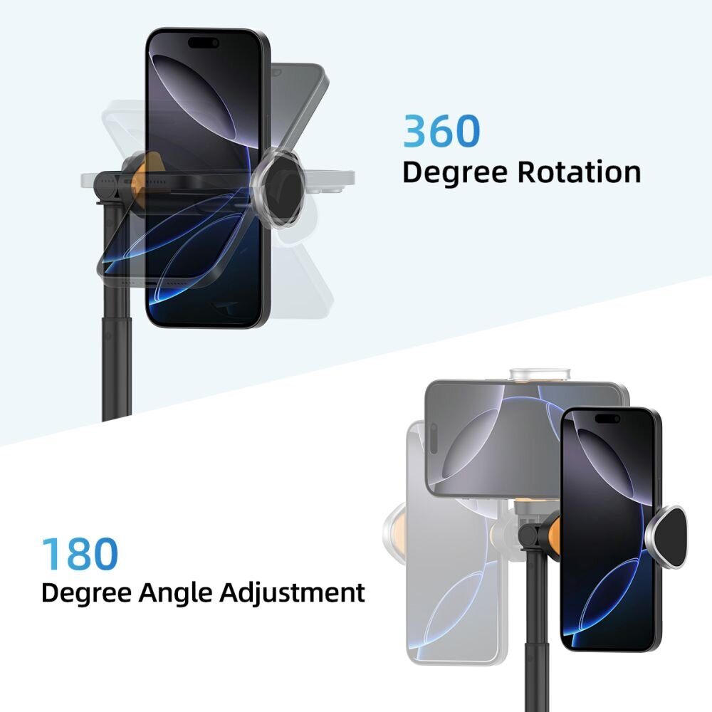 Selfie Stick Tech-Protect L09S with Tripod - Black - imagine 5