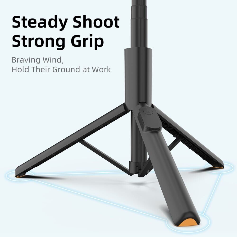 Selfie Stick Tech-Protect L09S with Tripod - Black - imagine 7
