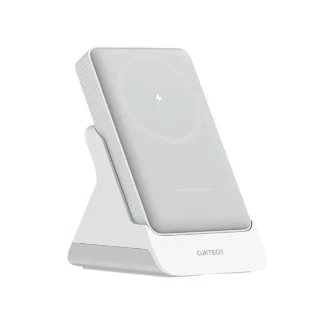 Cuktech WPB100N 20W 10000mAh Magnetic Power Bank with Stand - White