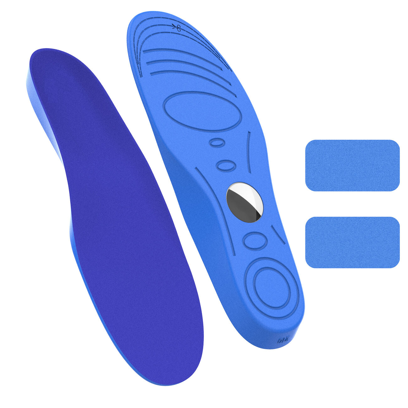 Shoe inserts - protective case for AirTag (175mm-190mm) - blue