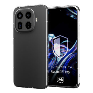 3mk Clear Case for Xiaomi 15T Pro 5G - transparent