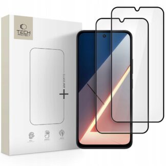 Tech-Protect Glass Fit+ 2-pack tempered glass for Xiaomi Poco M7 - black