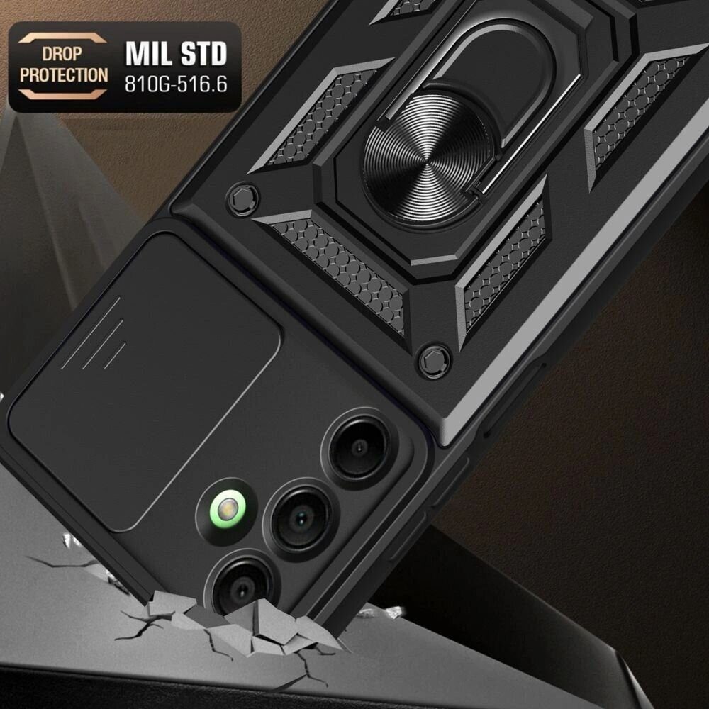 Tech-Protect CamShield Pro Case for Samsung Galaxy A17 4G / 5G - Black - imagine 3