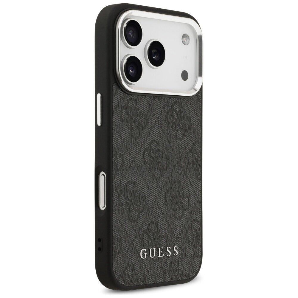 Guess 4G Classic Logo MagSafe case for iPhone 17 Pro - black - imagine 4