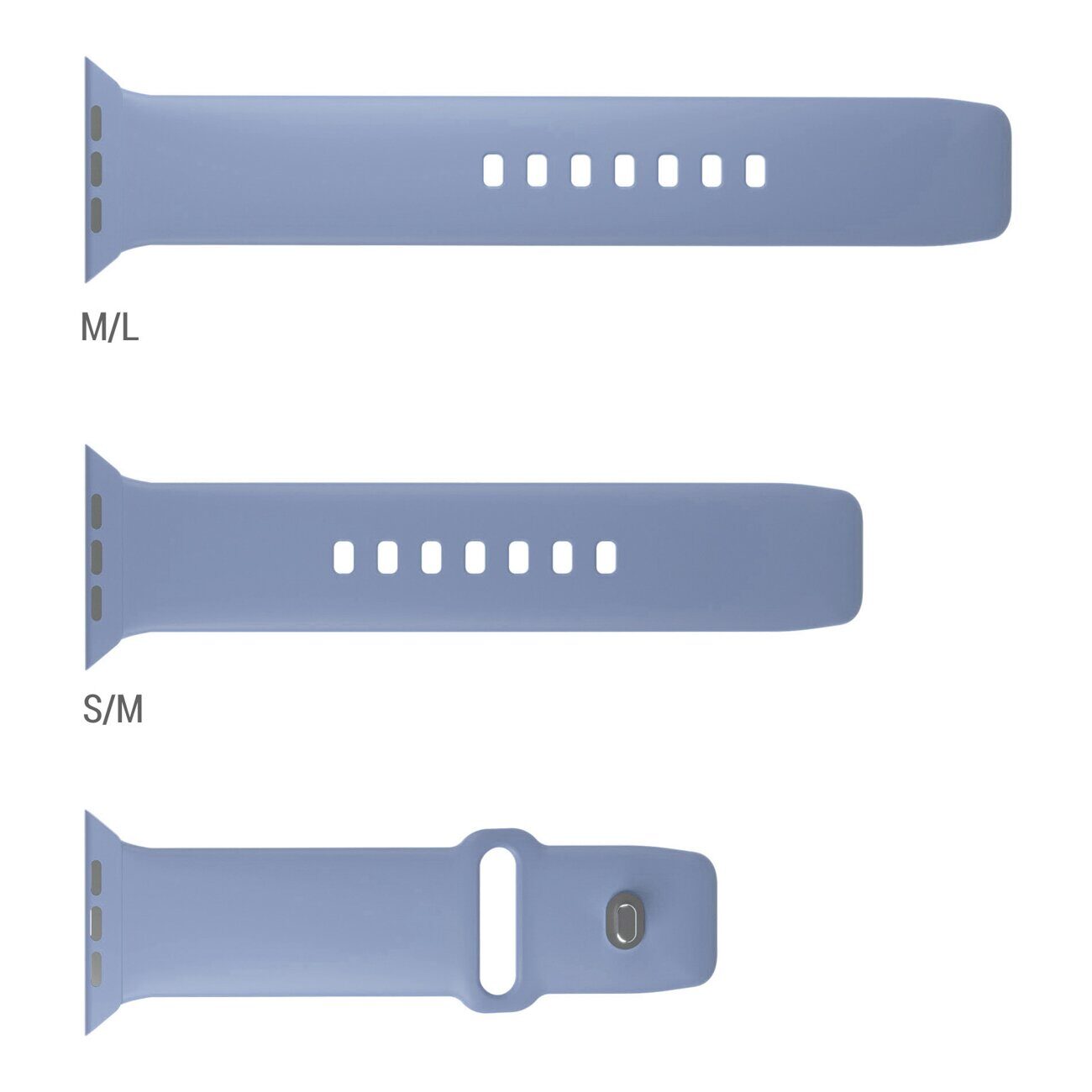 Puro Icon Strap for Apple Watch 38/40/41/42mm - Blue - imagine 8