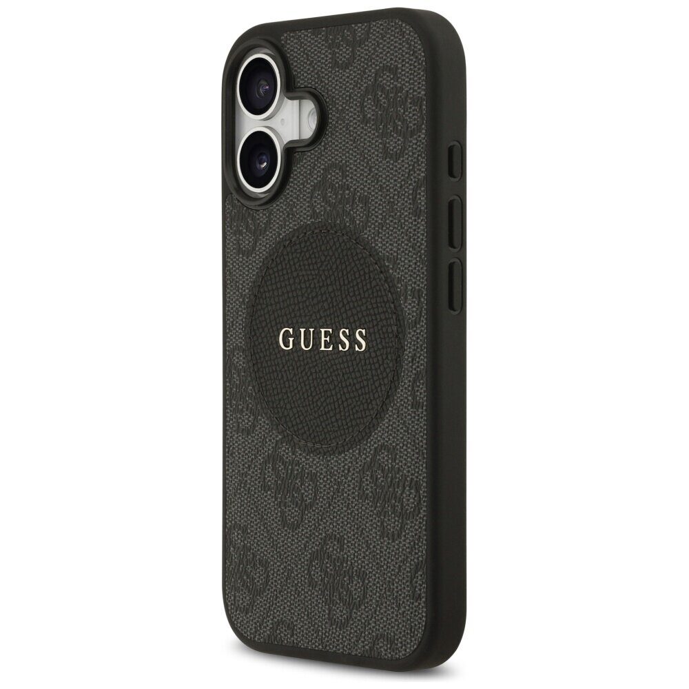 Guess 4G Circle Classic Logo MagSafe case for iPhone 17 - black - imagine 2