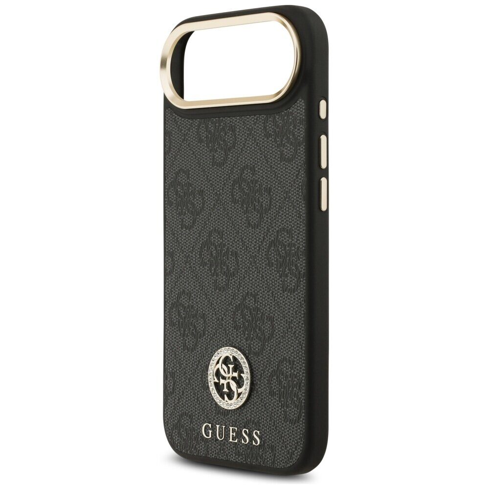Guess 4G Strass Logo MagSafe case for iPhone Air - black - imagine 6