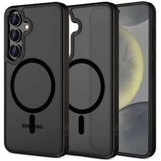 Tech-Protect MagMat MagSafena Samsung Galaxy S25 FE Case - Matte Black